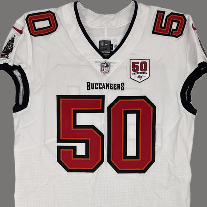 Vita Vea GAME-ISSUED💪Tampa Bay Buccaneers On-Field Nike NFL Jersey🎽Inc.COA📄