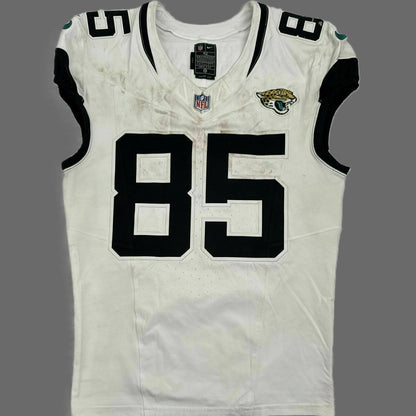 Brenton Strange GAME WORN 11/23/25 Jacksonville Jaguars 🐆 NFL Jersey vs Arizona Cardinals Also Includes Certificate of Authenticity