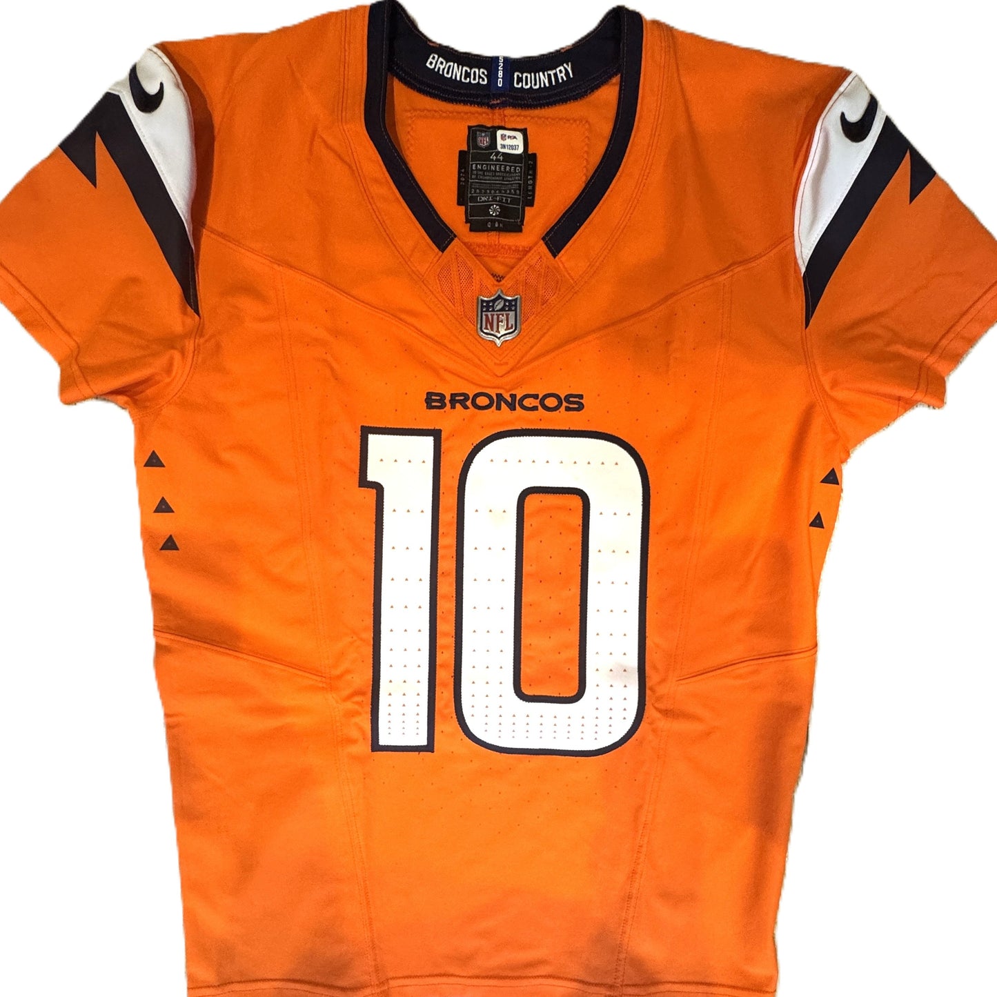 BO NIX Hand Signed ✍️ Denver Broncos Nike AUTHENTIC NFL Jersey Inc. PSA COA 🛡️
