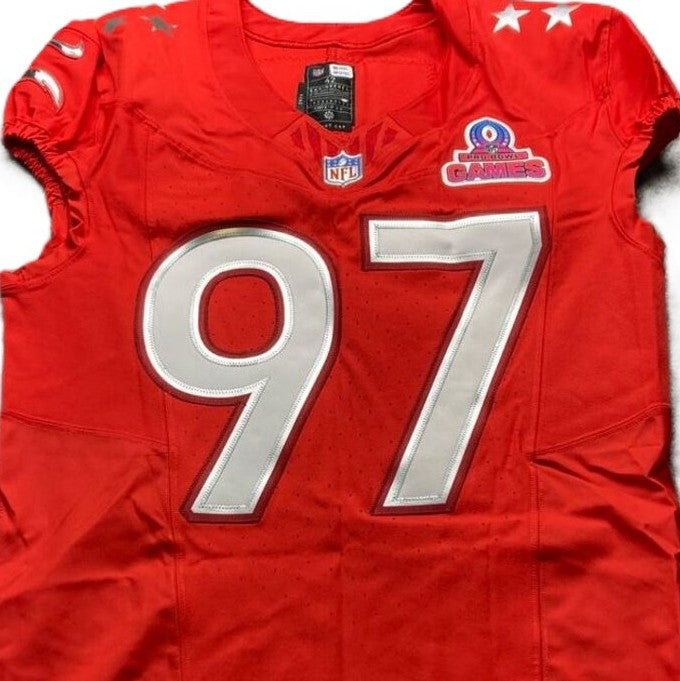 Joey Bosa GAME ISSUED 💪 Los Angeles Chargers 2025 Pro Bowl Games NFL Jersey 👕 Also includes COA