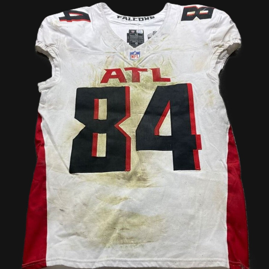 Feliepe Franks GAME WORN💪11/09/25 PHOTO MATCHED Atlanta Falcons NFL Jersey vs Indianapolis Colts Also includes PSA Authentication