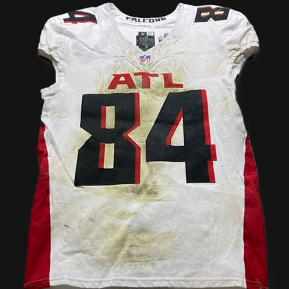 Feliepe Franks GAME WORN💪11/09/25 PHOTO MATCHED Atlanta Falcons NFL Jersey vs Indianapolis Colts Also includes PSA Authentication