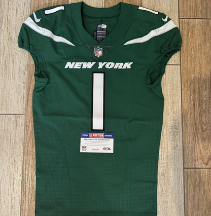 Sauce Gardner Signed ✍️ New York Jets AUTHENTIC Nike NFL Jersey 👕 Inc. Professional Sports Authenticator (PSA) 🛡️