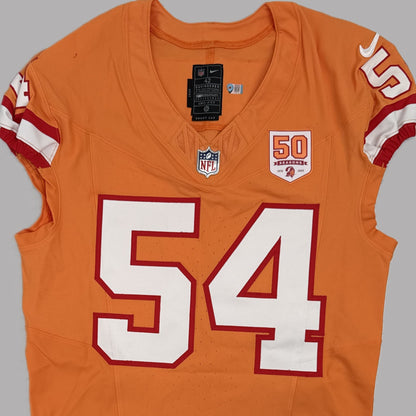 Lavonte David TEAM ISSUED Tampa Bay Buccaneers On-Field NFL Creamsicle 🟧 Jersey Inc.COA