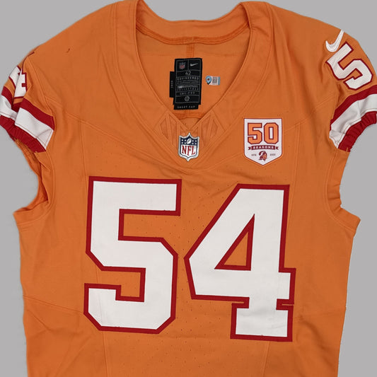 Lavonte David TEAM-ISSUED Tampa Bay Buccaneers On-Field NFL Creamsicle Jersey