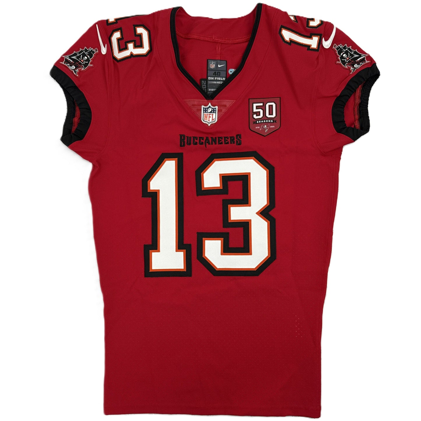 Mike Evans GAME / TEAM ISSUED Tampa Bay Buccaneers Nike NFL Jersey Including COA