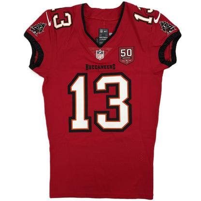 Mike Evans GAME / TEAM ISSUED Tampa Bay Buccaneers Nike NFL Jersey Including COA