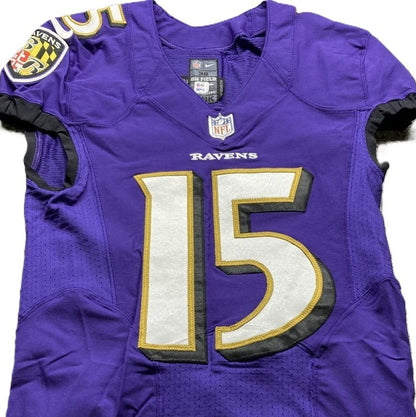 Hollywood Brown GAME-WORN💪Baltimore Ravens💜Nike On-Field NFL Jersey PSA COA