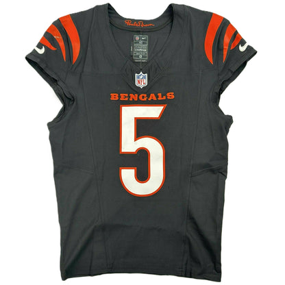 Tee Higgins GAME WORN 💪 10/26/25 Cincinnati Bengals 🐅 Nike NFL Jersey 👕vs New York Jets inc. COA 🛡️