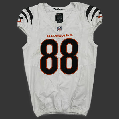 Mike Gesicki GAME WORN 09/21/25 💪 Cincinnati Bengals 🐅 NFL Jersey vs Minnesota Vikings Also Includes Certificate of Authenticity