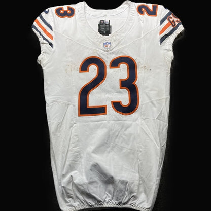 Roschon Johnson GAME WORN 10/27/24 PHOTO MATCHED Chicago Bears Nike NFL Jersey vs Washington Commanders Also includes COA 🛡️