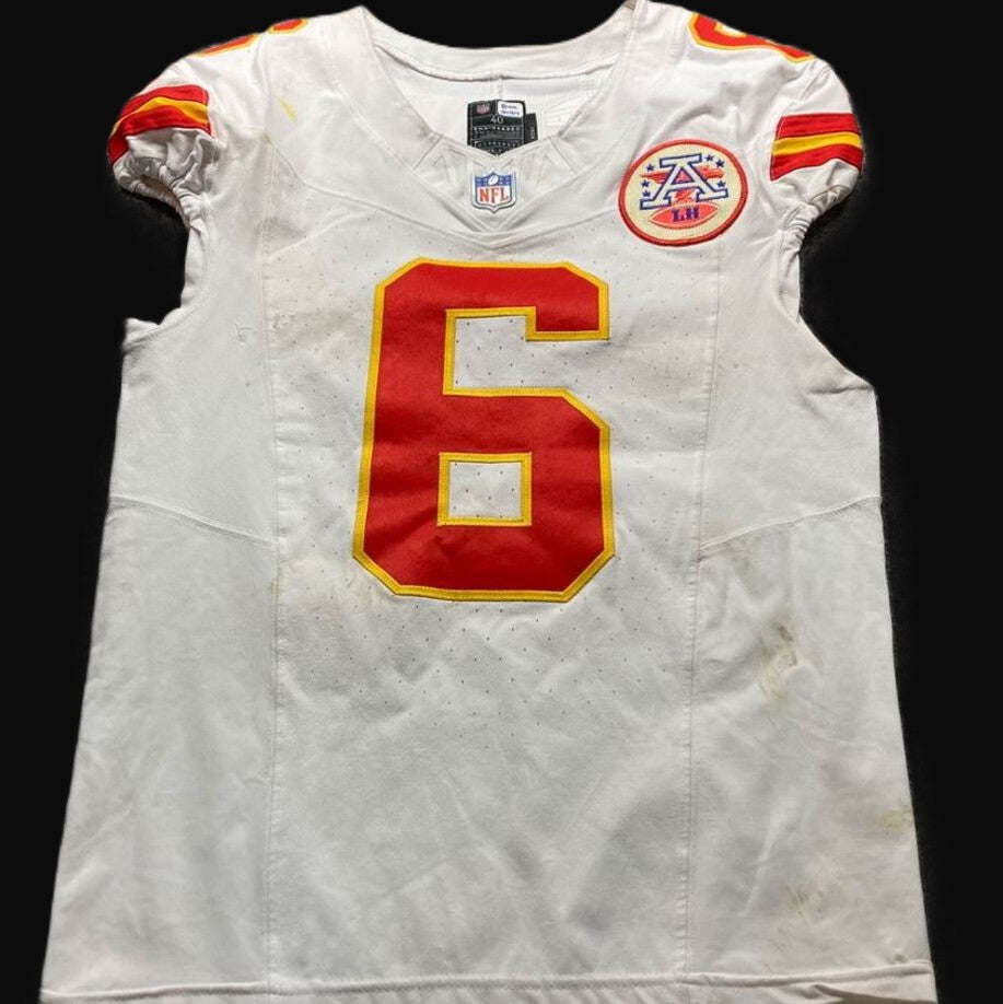 Bryan Cook GAME WORN 💪 09/05/25 Kansas City Chiefs Nike NFL Jersey vs Los Angeles Chargers Also includes Professional Sports Authenticator (PSA)