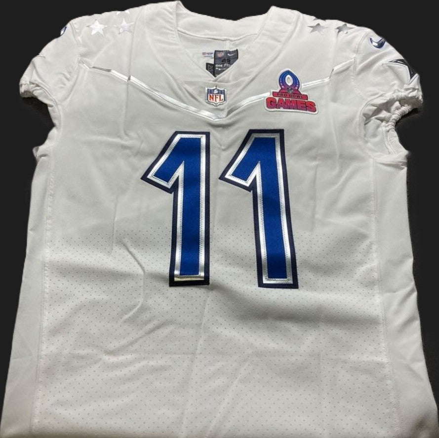 Micah Parsons GAME ISSUED 💪 Dallas Cowboys Pro Bowl Games Nike NFL Jersey 👕 Also includes COA
