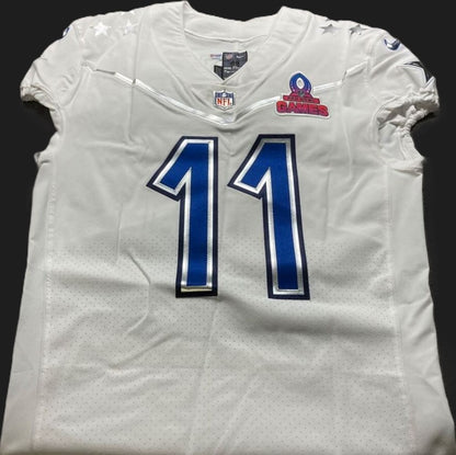 Micah Parsons GAME ISSUED 💪 Dallas Cowboys Pro Bowl Games Nike NFL Jersey 👕 Also includes COA