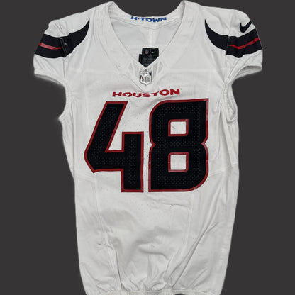 Christian Harris GAME WORN 💪 09/15/25 Houston Texans Nike NFL Jersey 🎽 vs. Tampa Bay Buccaneers