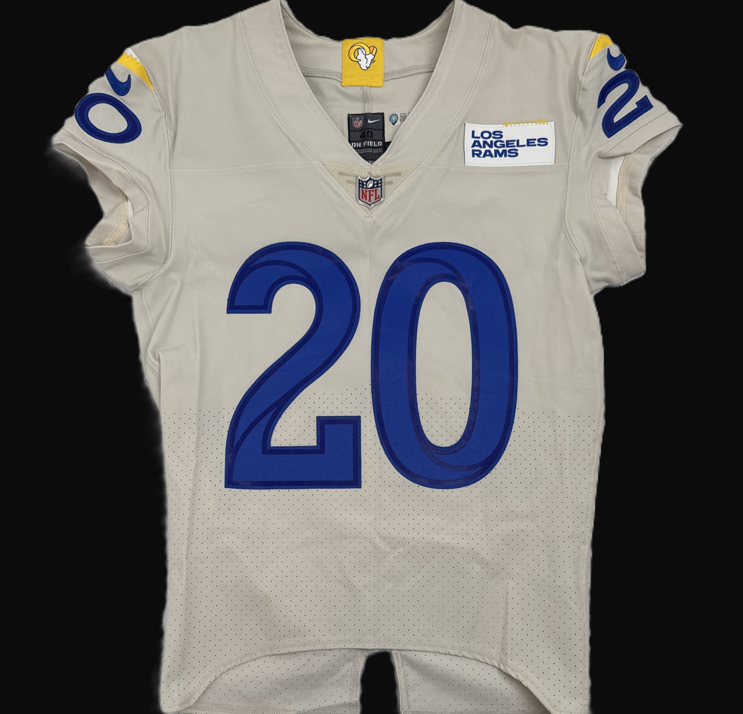 Jalen Ramsey TEAM-ISSUED💪Los Angeles Rams🐏NFL On-Field Jersey👕Inc. COA📄