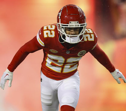 Trent McDuffie Signed✍️Kansas City Chiefs mini Speed Helmet - 💯NFL Memorabilia