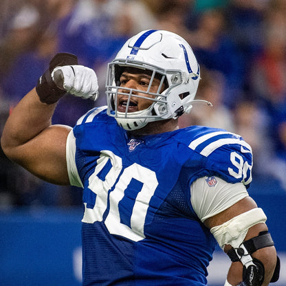 Grover Stewart GAME WORN 💪 Indianapolis Colts 🐎 Nike On-Field NFL Jersey 👕 COA also included 🛡️