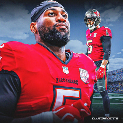 Haason Reddick GAME-WORN💪09/15/25 Tampa Bay Buccaneers On-Field NFL Jersey👕