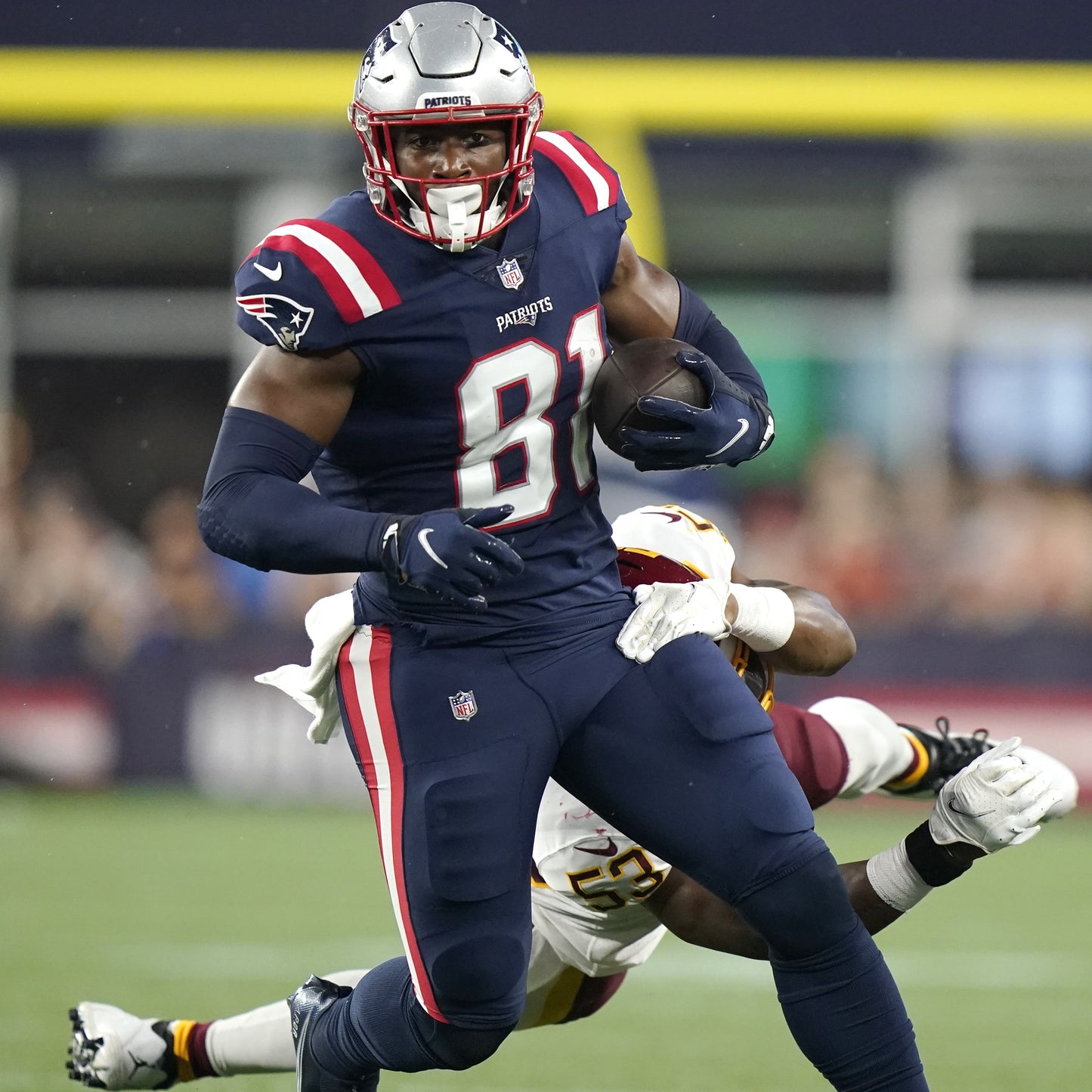 Jonnu Smith GAME WORN 💪 11/14/2021 New England Patriots Nike NFL Jersey 🎽 vs. Browns  PSA Authenticated 🛡️