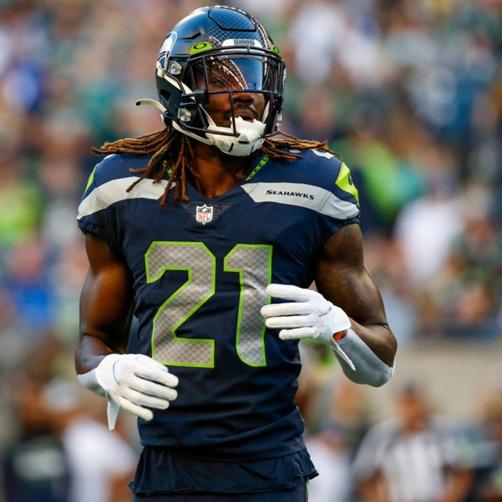 Tre Flowers GAME-WORN💪09/19/2021 Seattle Seahawks NFL Jersey👕vs.Titans | Inc.COA📏