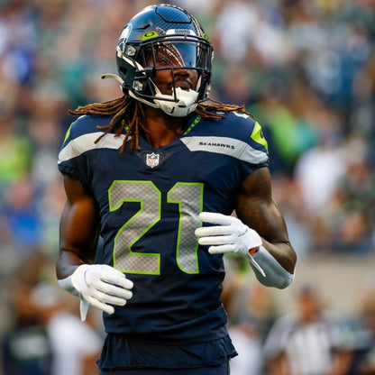 Tre Flowers GAME-WORN💪09/19/2021 Seattle Seahawks NFL Jersey👕vs.Titans | Inc.COA📏