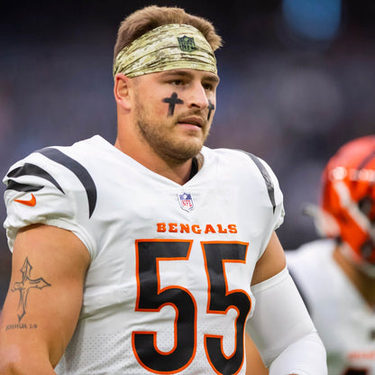 Logan Wilson GAME WORN/USED 10/12/25 💪 Cincinnati Bengals 🐅 Nike NFL Jersey vs Packers inc. COA 🛡️