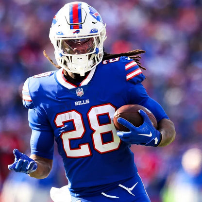 James Cook Hand Signed ✍️ AUTHENTIC 💪 Buffalo Bills On-Field NFL Jersey Inc. PSA Certification 🛡️