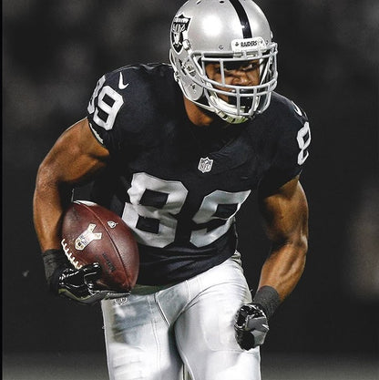 Amari Cooper GAME WORN 💪 11.19.17 Oakland Raiders⚫⚪Nike NFL Jersey 👕 vs. Patriots inc. COA 🛡️