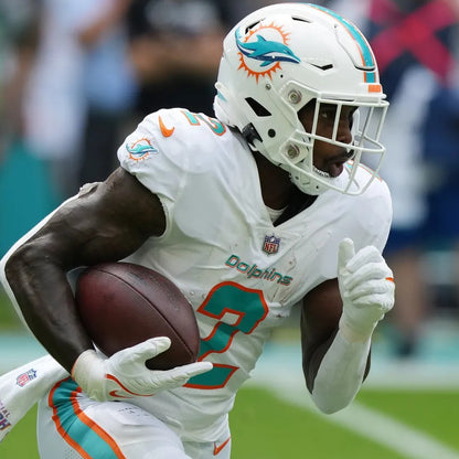 Chase Edmonds GAME ISSUED 💪 Miami Dolphins 🐬 Nike On-Field NFL Jersey 👕 Inc. PSA Authenticity 🛡️