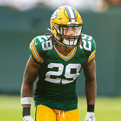 Xavier McKinney Hand SIGNED ✍️ and TEAM-ISSUED 💪 Green Bay Packers Authentic NFL Jersey👕Also includes PSA Authentication 📏