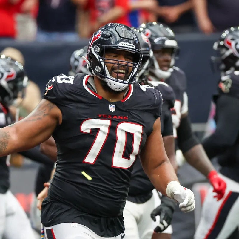 Juice Scruggs GAME WORN 💪 09/28/2025 Houston Texans Nike NFL Jersey 🎽 vs. Tennessee Titans