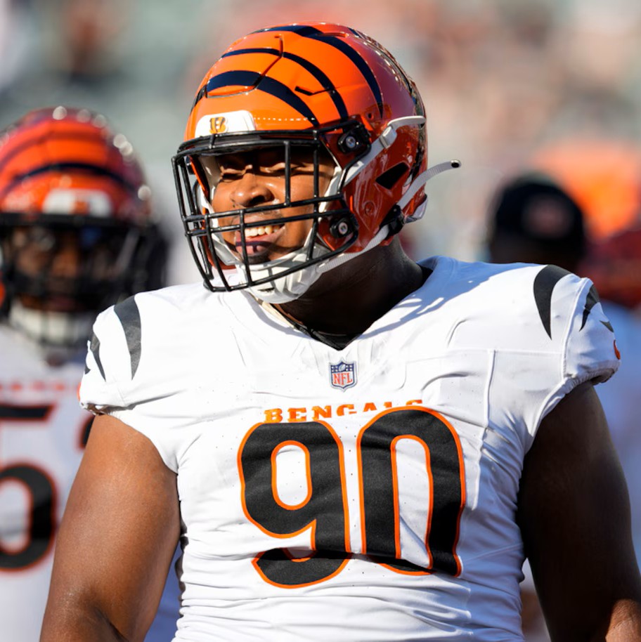 Kris Jenkins Jr. Game-Issued 💪Cincinnati Bengals🐅NFL Jersey – Nike includes COA⭐