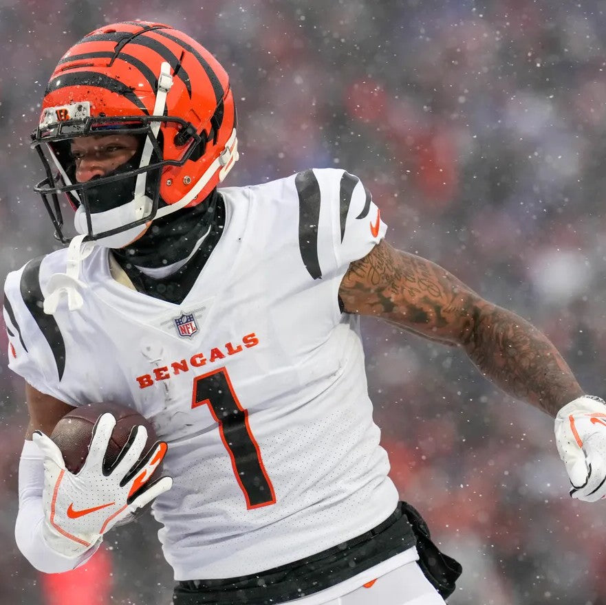 Ja'Marr Chase GAME-WORN🏈Ja'Marr Chase GAME-WORN 09/29/25💪Cincinnati Bengals🐅NFL Jersey vs. Broncos
