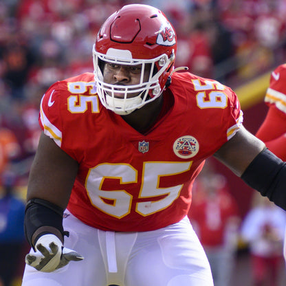 Trey Smith GAME WORN 10/19/25 Kansas City Chiefs Nike NFL Jersey 🎽 vs. Las Vegas Raiders inc. COA 🛡️