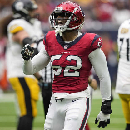 Jonathan Greenard TEAM-ISSUED 💪 Houston Texans Nike NFL Jersey 👕 Also includes COA 🛡️