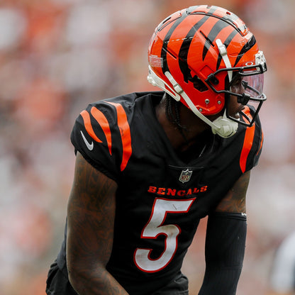 Tee Higgins GAME WORN 💪 10/26/25 Cincinnati Bengals 🐅 Nike NFL Jersey 👕vs New York Jets inc. COA 🛡️