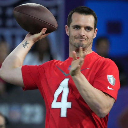 Derek Carr Game-Issued🦾Pro Bowl NFL On-Field Jersey👕Las Vegas Raiders🏴‍☠