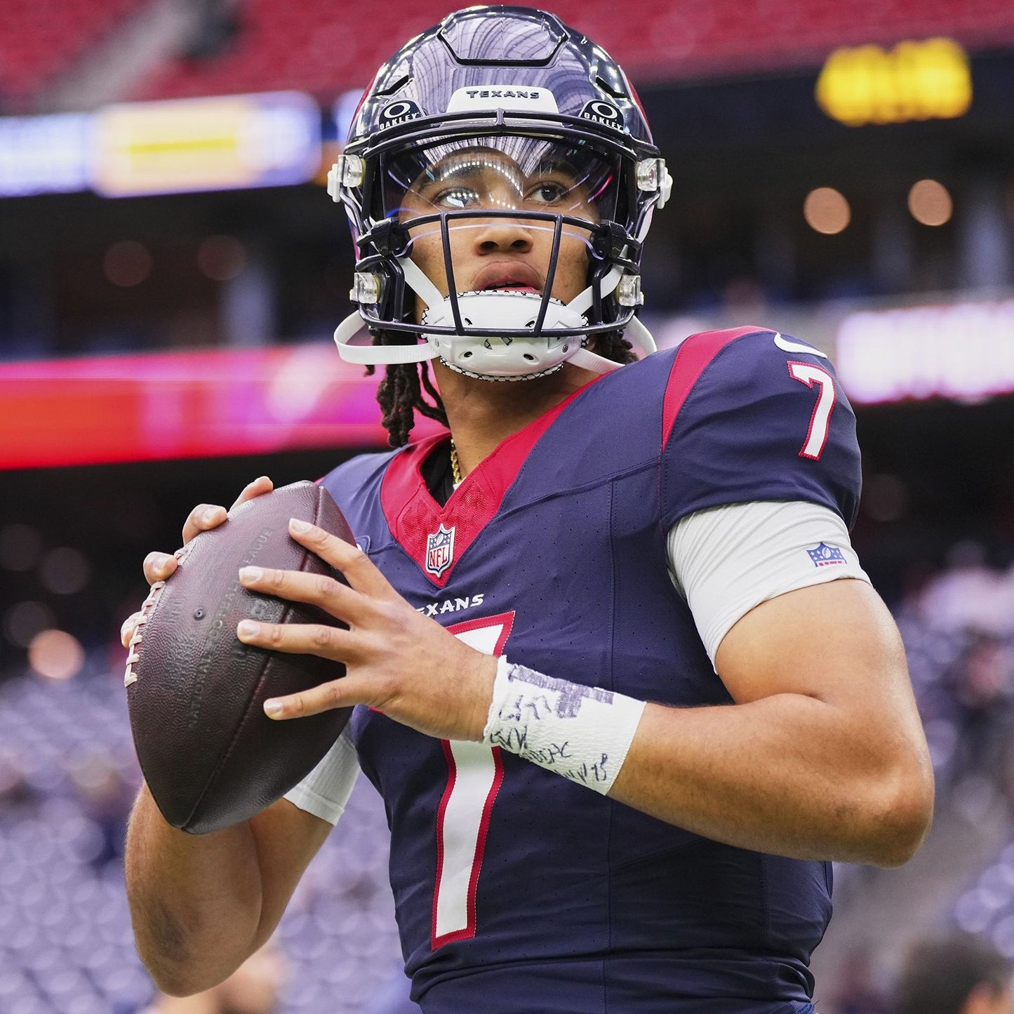 C. J. Stroud TEAM-ISSUED 💪 Houston Texans 🐂 Nike NFL Jersey 👕 Also Includes COA 🔥
