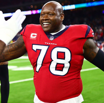 Laremy Tunsil Team Issued 💪 Houston Texans 🐂 Nike NFL Jersey 👕 Also included is COA 🛡️