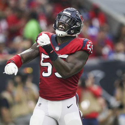 Whitney Mercilus Team-Issued Houston Texans 🐂 Nike NFL Jersey 👕 includes COA 🛡️