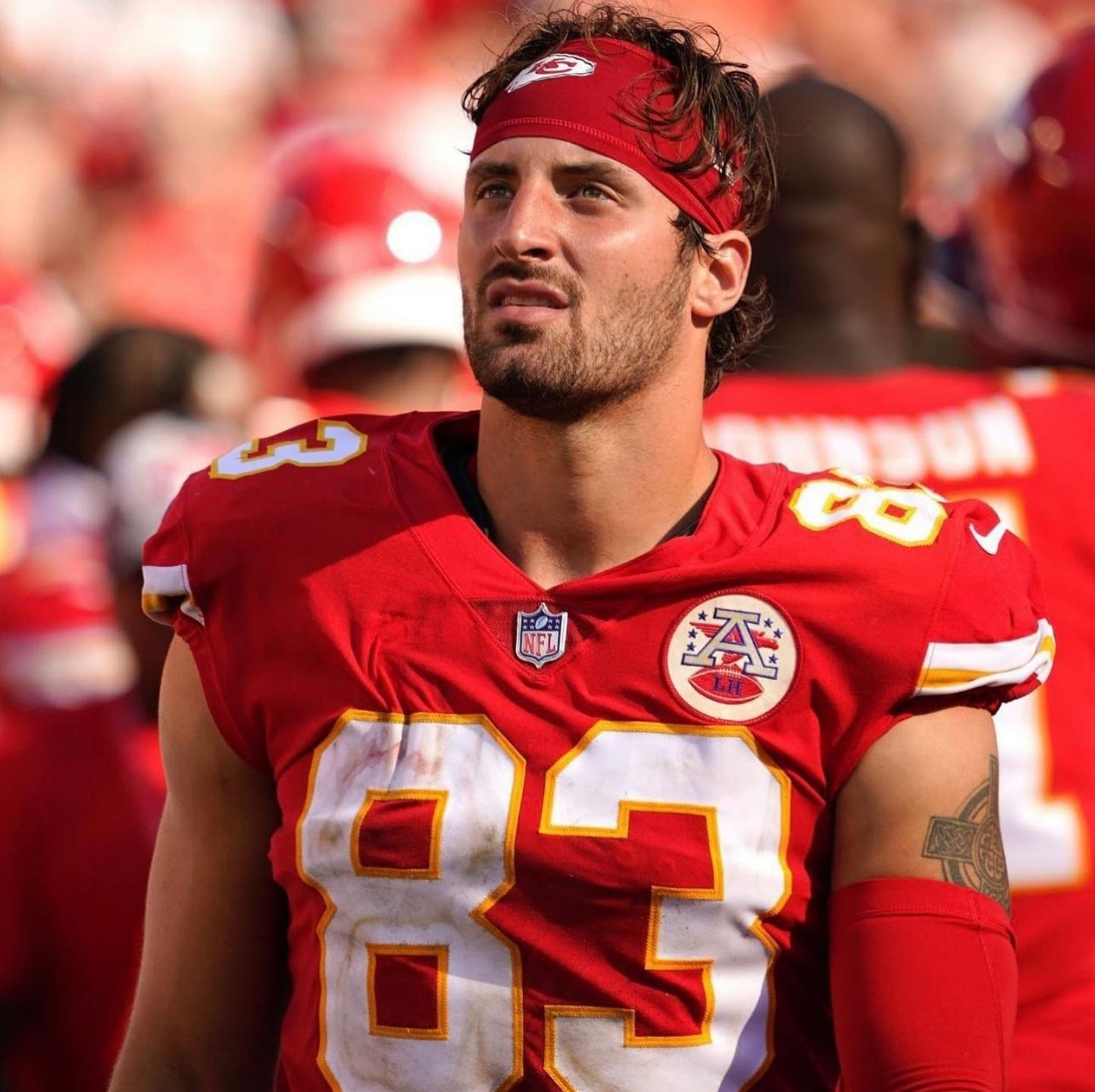 Noah Gray GAME WORN 10/27/25 Kansas City Chiefs Nike NFL Jersey vs. Commanders Inc. COA 🛡️