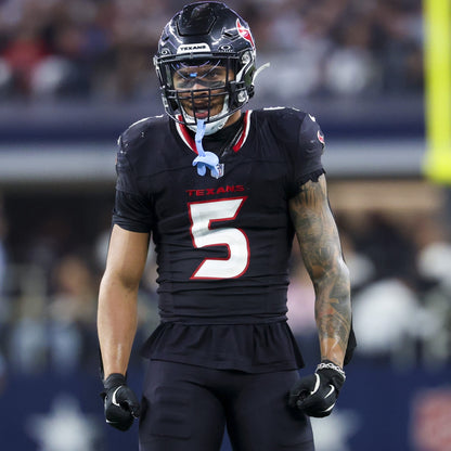 Jalen Pitre GAME USED 💪 09/07/2025 Houston Texans Nike NFL Jersey 🎽 vs. Los Angeles Rams 🐏 Inc.COA 🛡️