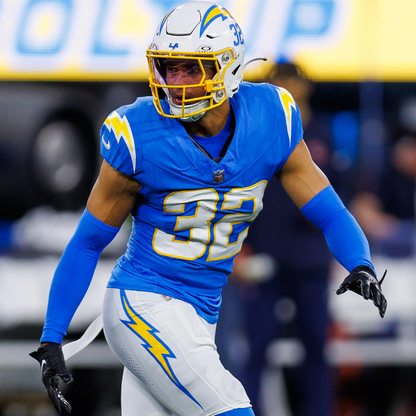 Alohi Gilman GAME WORN 💪 10/05/25 Los Angeles Chargers Nike NFL Jersey vs. Commanders inc. COA 🛡️