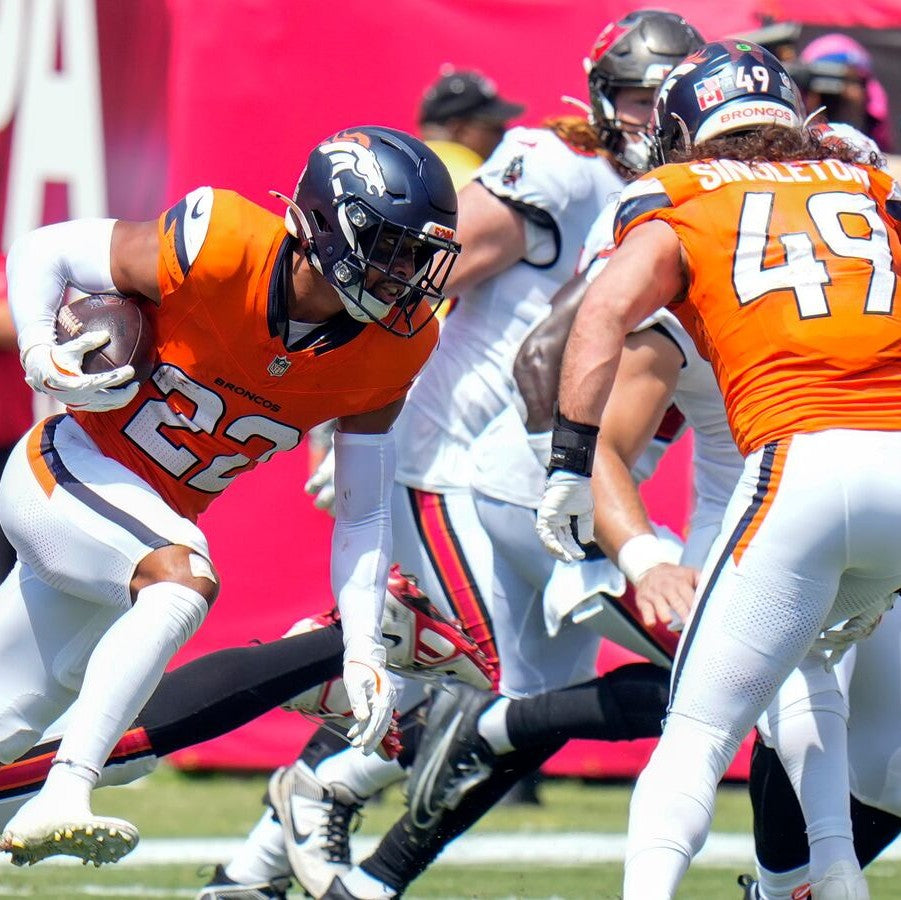 Brandon Jones GAME WORN 10/13/24 Denver Broncos Nike NFL Jersey vs Los Angeles Chargers Inc. COA🛡️