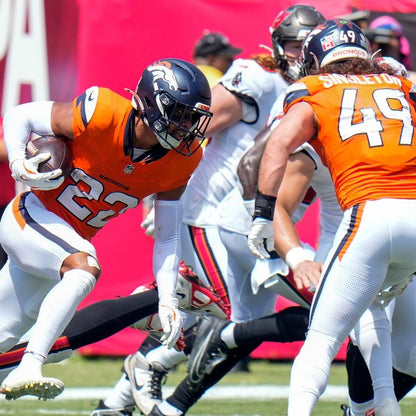 Brandon Jones GAME WORN 10/13/24 Denver Broncos Nike NFL Jersey vs Los Angeles Chargers Inc. COA🛡️