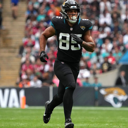 Brenton Strange GAME USED 10/1/23 Jacksonville Jaguars 🐆 Nike NFL Jersey vs. Atlanta Falcons in London 🇬🇧