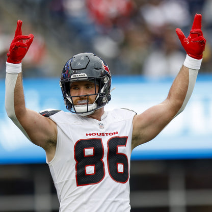 Dalton Schultz GAME WORN 09/21/25 Houston Texans Nike NFL Jersey vs Jacksonville Jaguars Also Includes Certificate of Authenticity