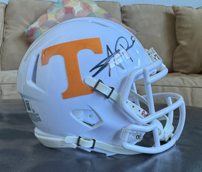 Alvin Kamara Hand-Signed✍️Tennessee Volunteers Speed Mini-Helmet NFL Memorabilia