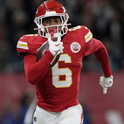 Bryan Cook GAME WORN 💪 10/12/25 Kansas City Chiefs Nike NFL Jersey 🎽 vs Lions - COA included 🛡️